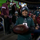 Illustration for article titled Eagles’ Third-String QB Throws Touchdown Pass, Negotiates With Kid To Get Football Backem/emem/em